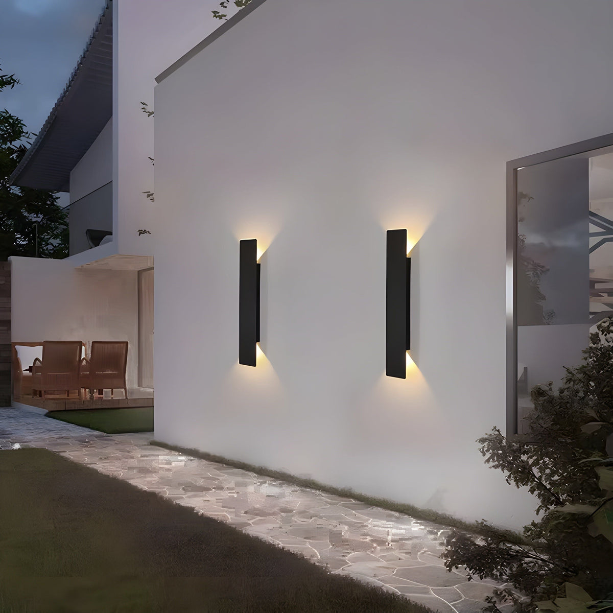 Applique LED LuxeWall - Extérieur - Moderne - Aluminium