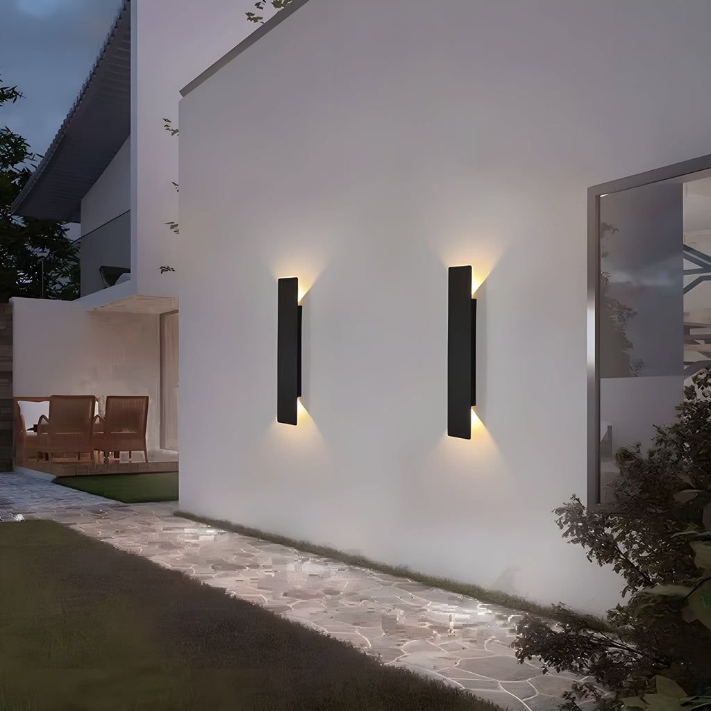 Applique LED LuxeWall - Extérieur - Moderne - Aluminium
