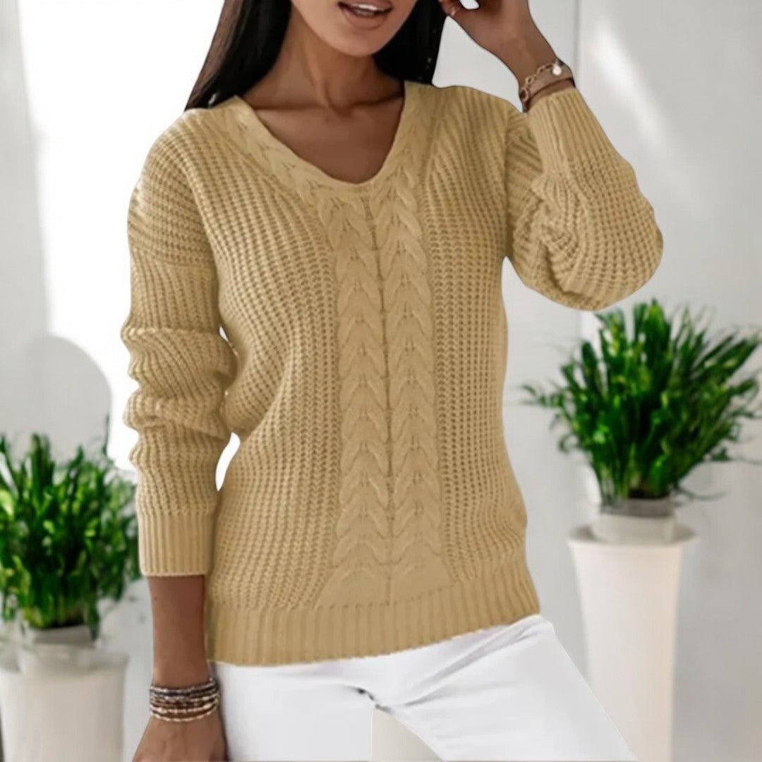 Freya™ | Pull en tricot scandinave