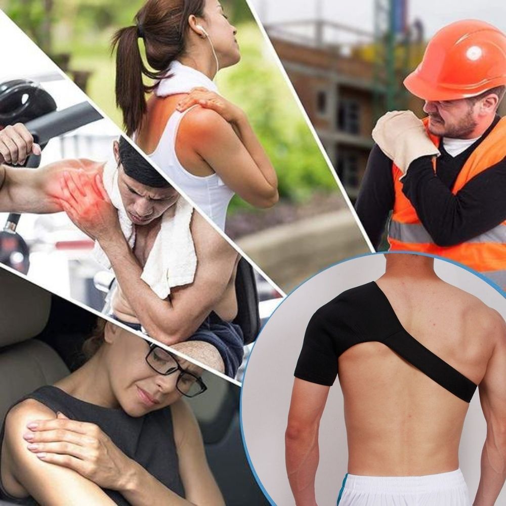 Bandage Épaules - Soutien & Stabilité - Sport & Récupération
