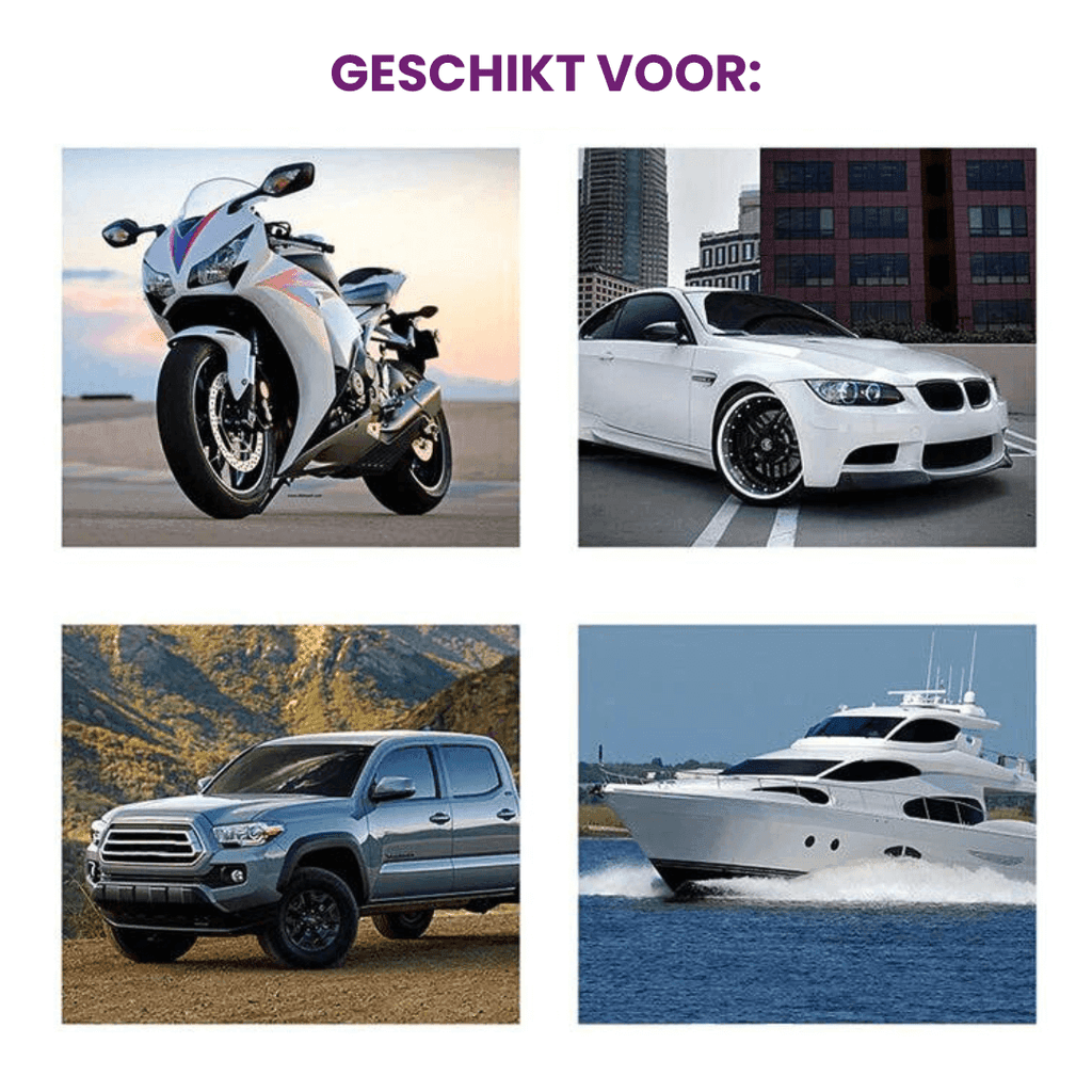 AutoGlanz - Spray de Revêtement Céramique Nano 3-en-1 | 1+2 Gratuit