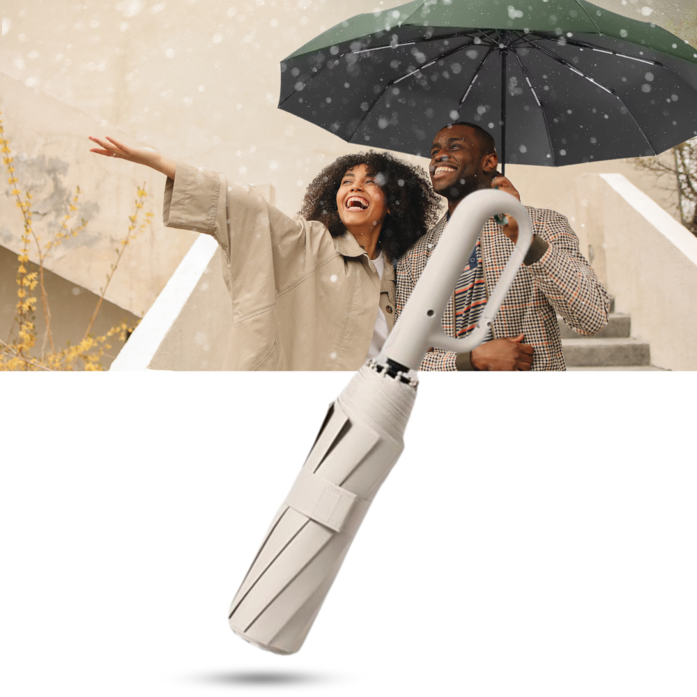 Parapluie Résistant au Vent avec Verrouillage Automatique