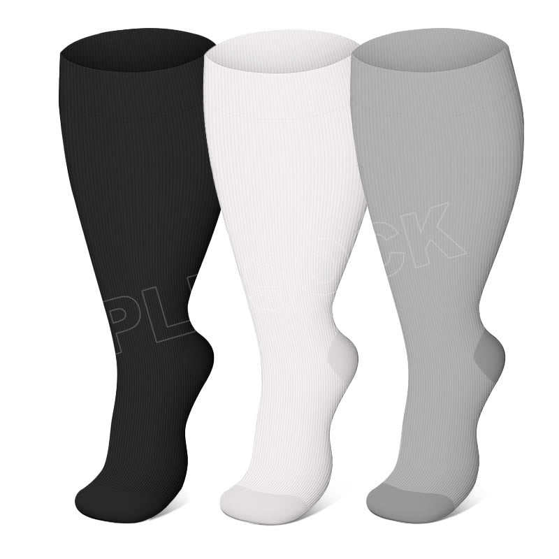 UltraSupport | Chaussettes de Compression Grande Taille