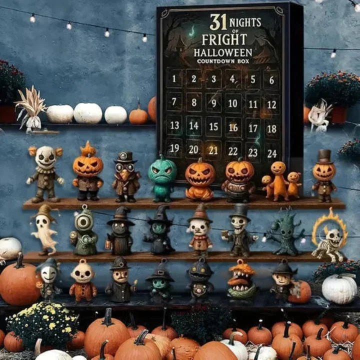 Calendrier de l'Avent Halloween 31 Jours – Surprises Effrayantes