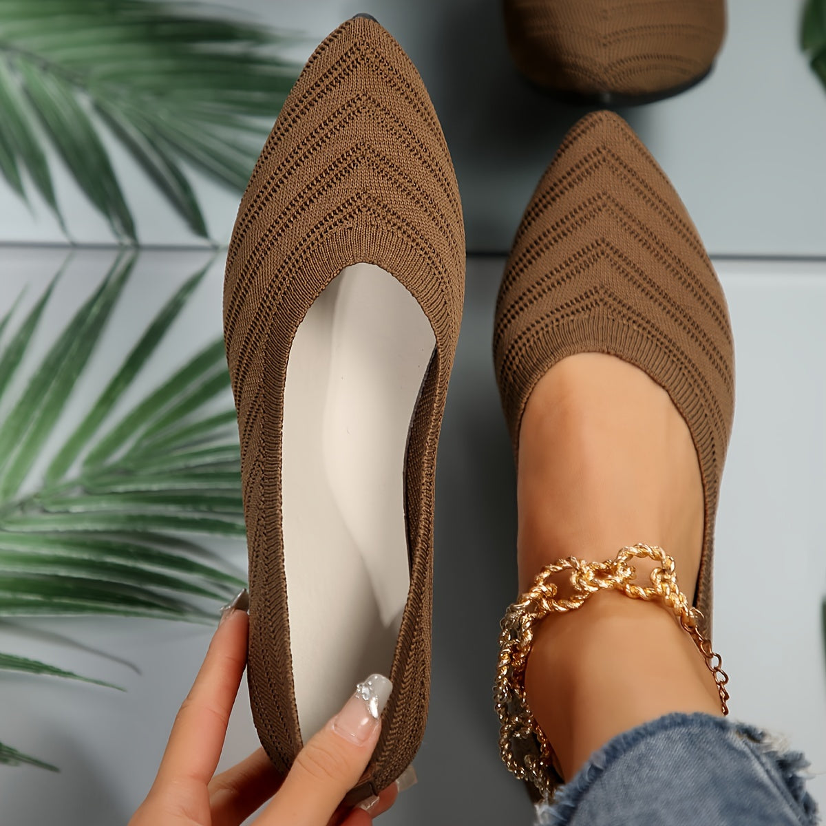 Chaussures plates confortables pour femmes