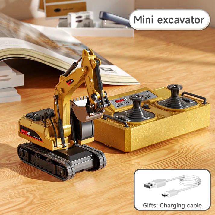 BuildMaster Mini RC Set | Véhicules de construction amusants pour des aventures de jeu sans fin