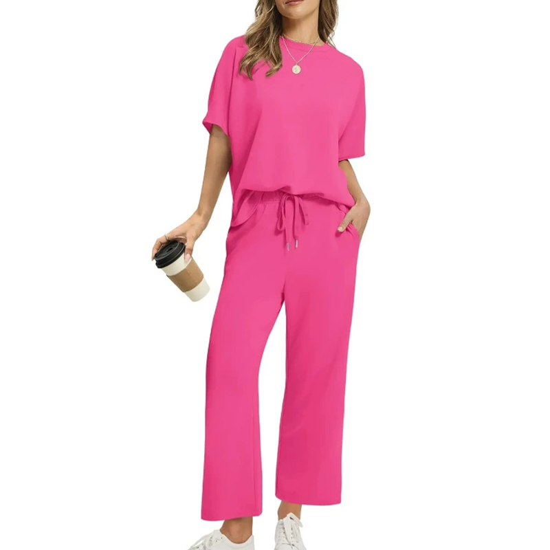 Eliza™ - Ensemble top et pantalon décontracté