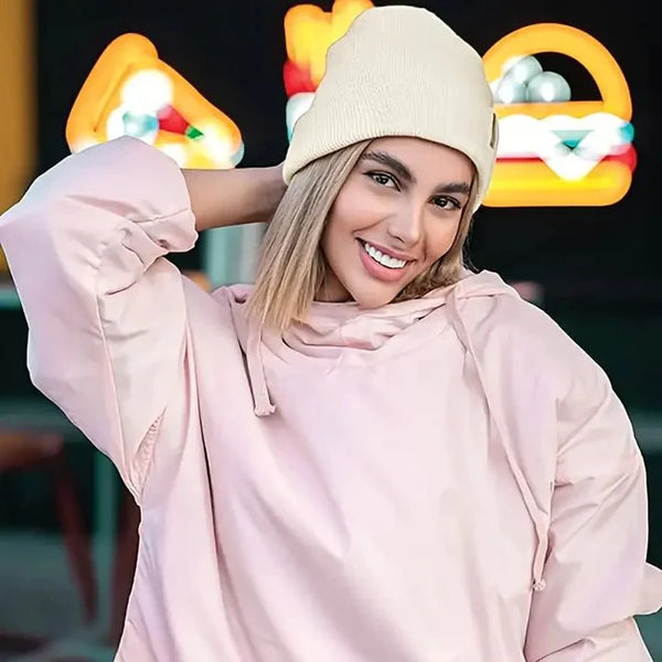 Chapeau d'Hiver Doublé en Soie - Noor