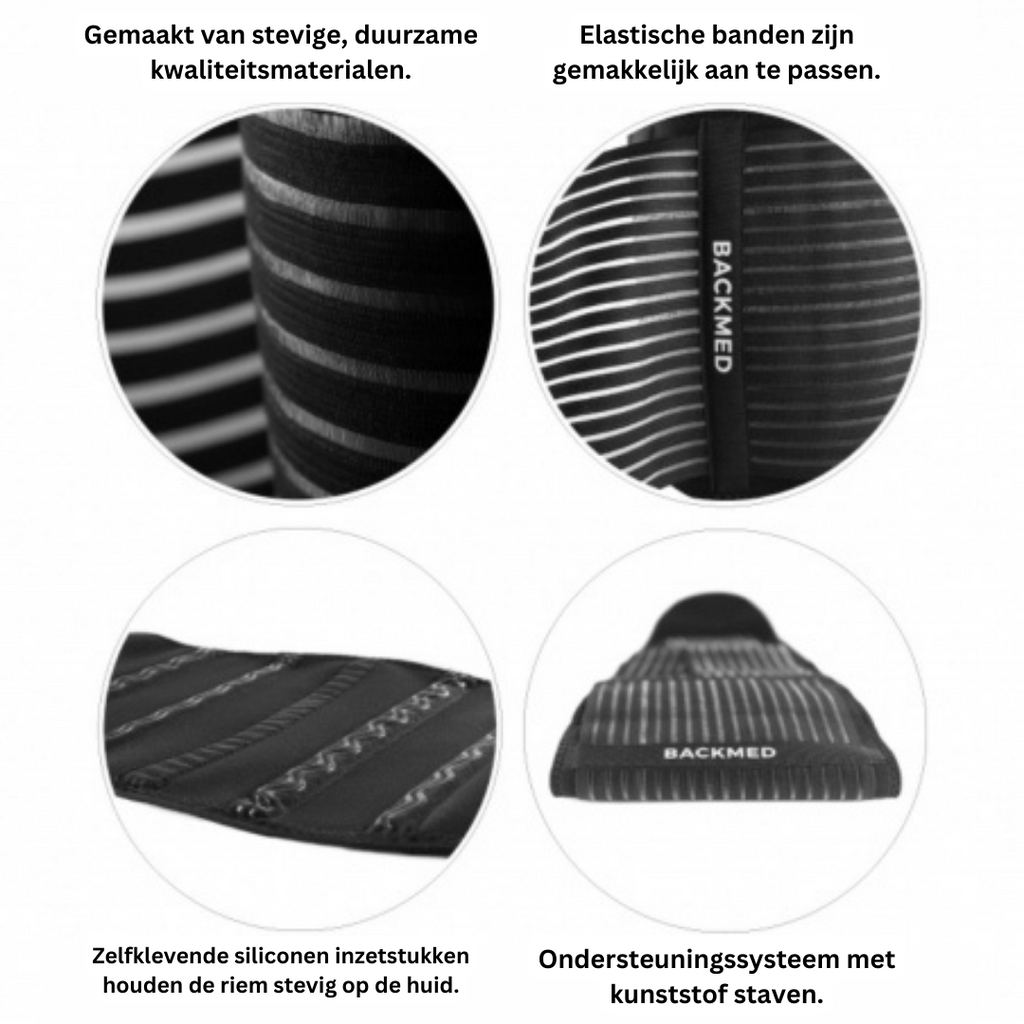 Bandage de soutien BackMed | Détendez-vous et adoptez une posture correcte