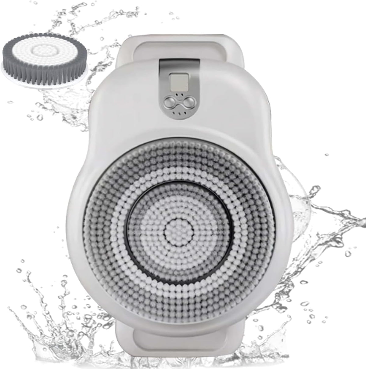 ScrubMaster Douche Éponge | Éponge électrique murale pour un nettoyage en profondeur et un confort