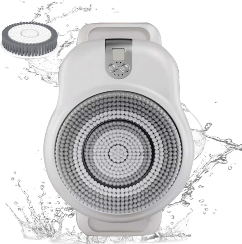 ScrubMaster Douche Éponge | Éponge électrique murale pour un nettoyage en profondeur et un confort