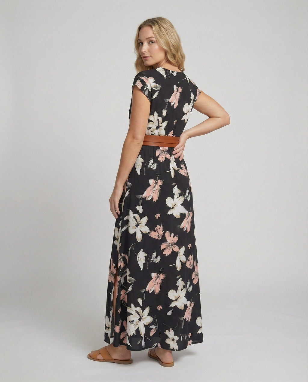 Robe maxi boho à fleurs pour l'été et les vacances | Mode Heidi