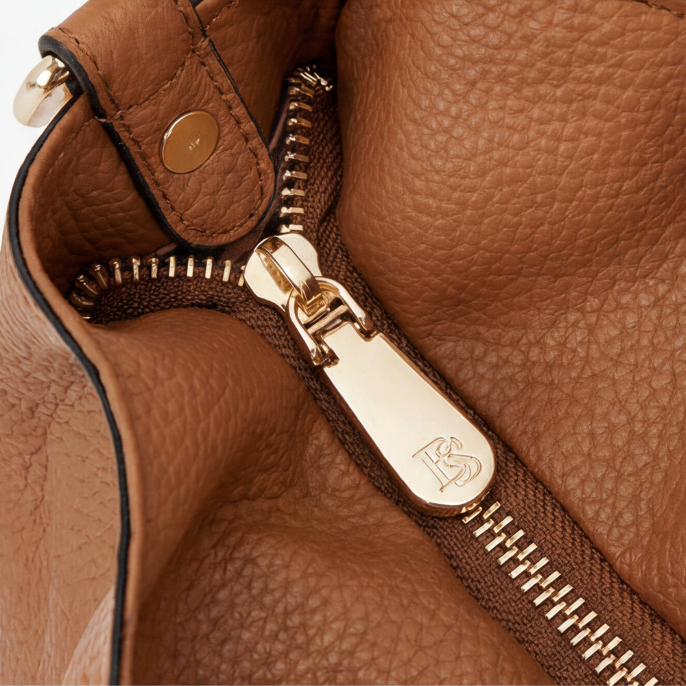 Sac Hobo Quotidien en Cuir Souple Carrina