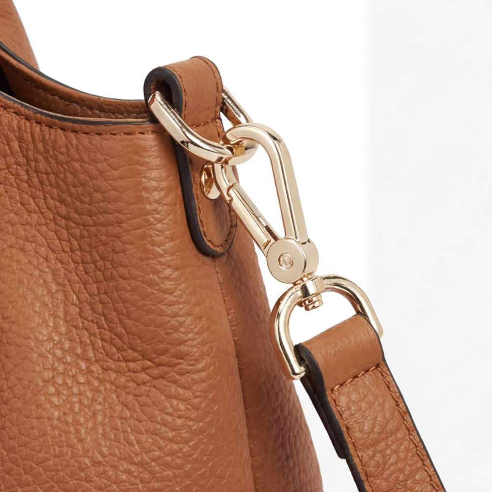 Sac Hobo Quotidien en Cuir Souple Carrina