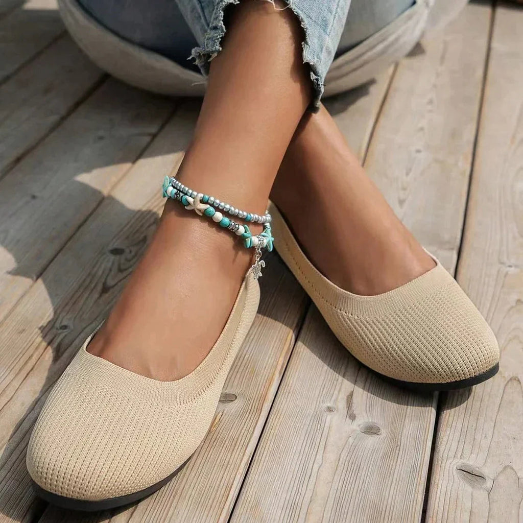 Ballerines Confortables et Élégantes - Antidérapantes, Respirantes