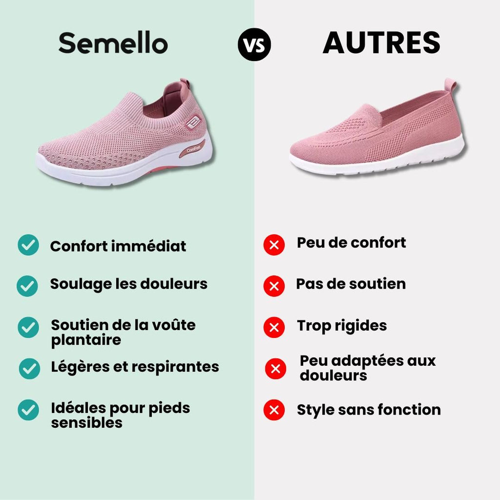 Baskets pour Dames avec Confort Orthopédique - Élégance et Bien-Être