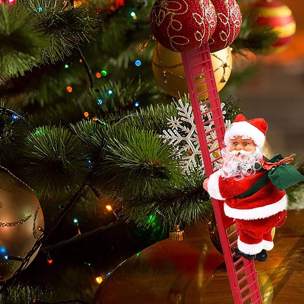 Échelle Musicale de Noël KerstKlim | Décoration de Noël envoûtante avec musique joyeuse