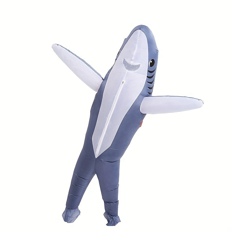 Costume Gonflable Unisexe de Requin pour Halloween | Amusant Costume Complet