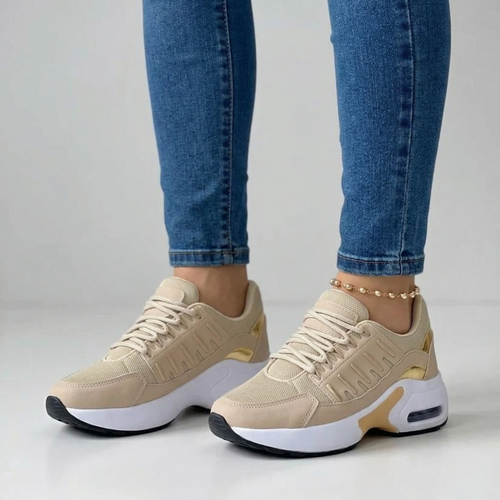 Baskets Orthopédiques Femme Confort Semelle Rembourrée Marche