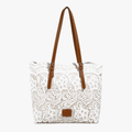 Lacelune – Sac fourre-tout en dentelle florale