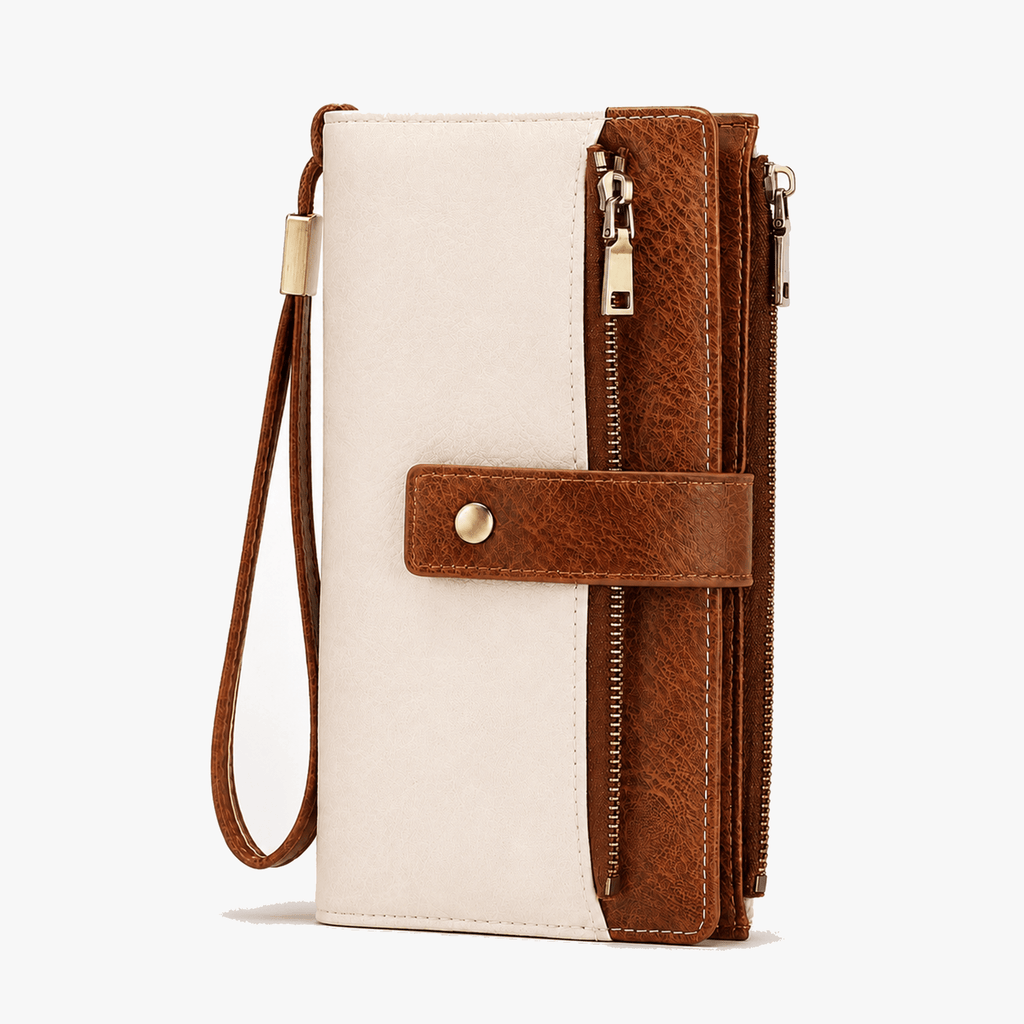 Tessara – Portefeuille Trifold Vintage RFID