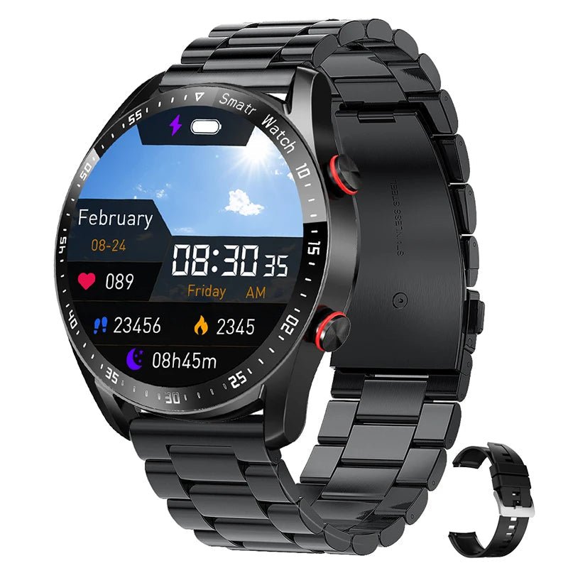 Montre Connectée Bluetooth | Suivi de Fréquence Cardiaque & SpO₂