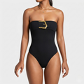 Body Femme Sans Bretelles Top Élégant Ajusté Sans Manches