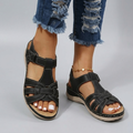 Sandales Femme Soutien de la Voûte Plantaire Sandales Orthopédiques Confortables Été