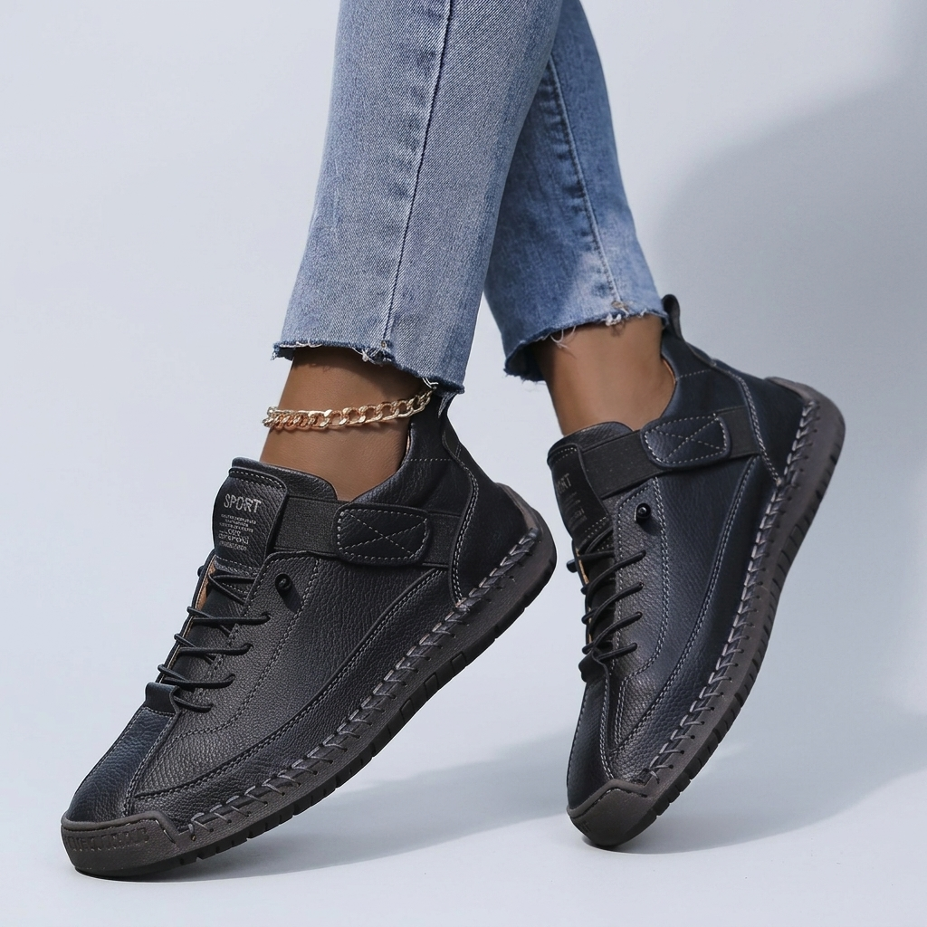 Baskets Orthopédiques Femme Chaussures Confortables de Marche Légères