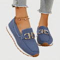Mocassins Orthopédiques Femme Chaussures Confortables Sans Lacets Légères