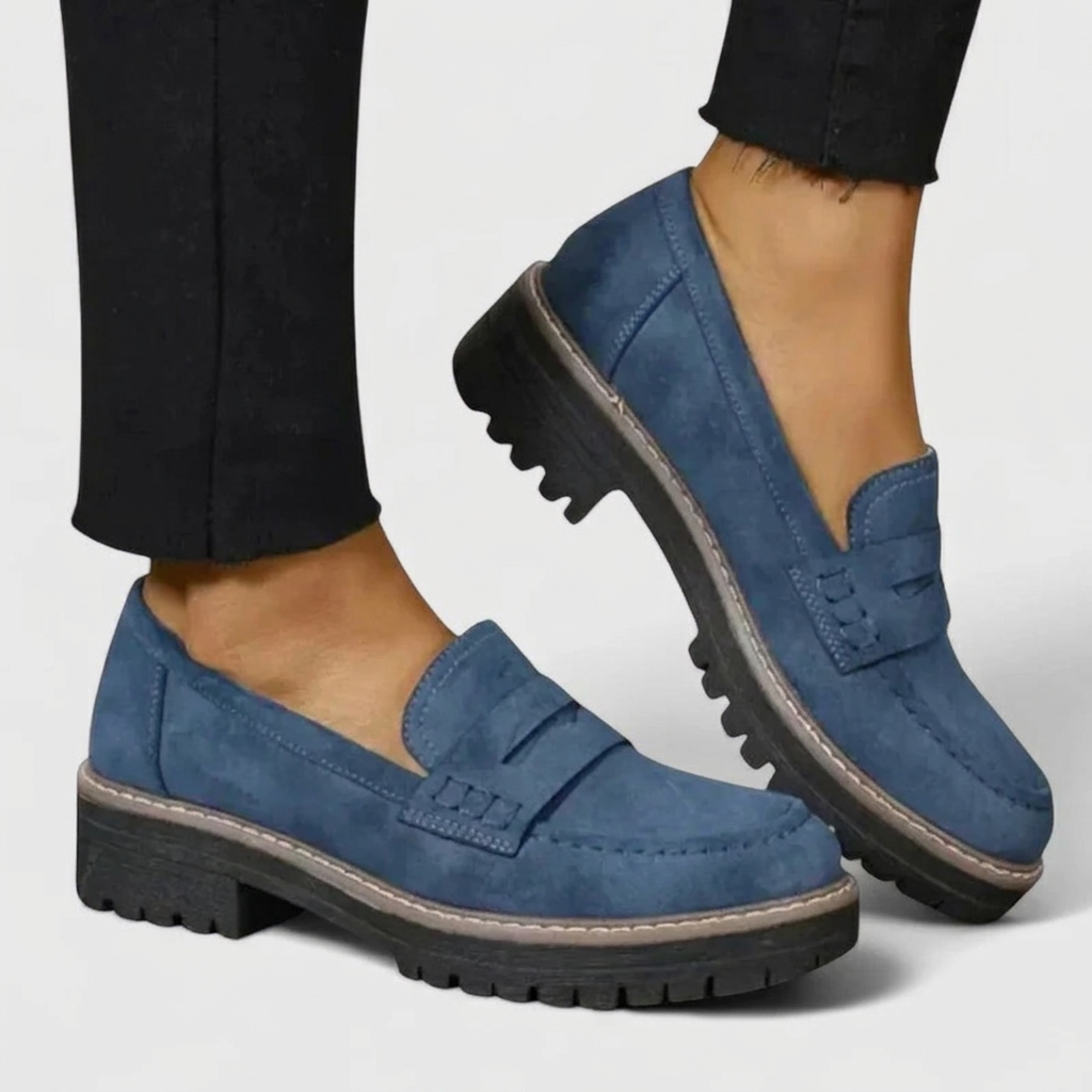 Mocassins Orthopédiques Élégants Femme Chaussures Confortables Sans Lacets