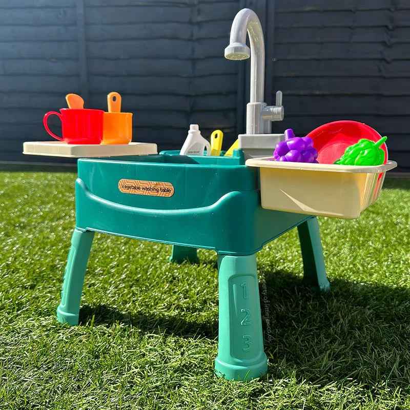 Cuisine de jeu WasserWunder avec Robinet Magique pour Enfants