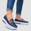 Chaussures Orthopédiques Femme Mocassins Confortables à Enfiler