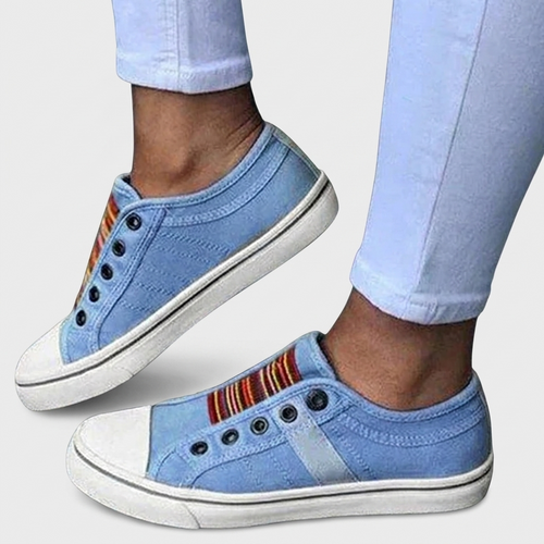 Baskets Femme Slip-On Été Chaussures Légères Confortables Décontractées