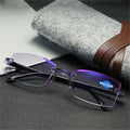 Lunettes avec filtre à lumière bleue et verres progressifs – VisionGuard