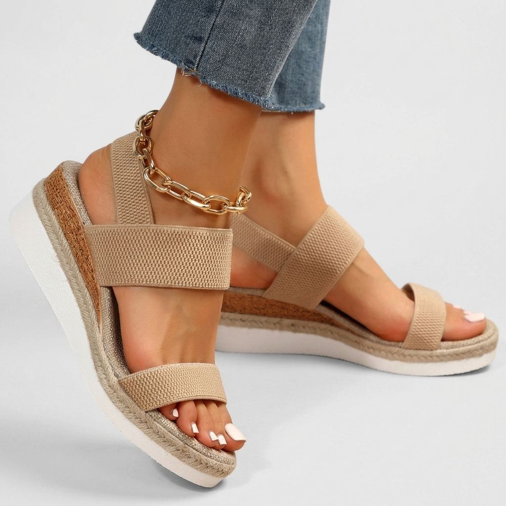 Sandales Orthopédiques Femme Chaussures Confortables de Marche Été