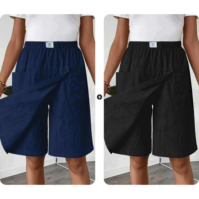 Jaminla | Pantalon-jupe décontracté avec taille élastique