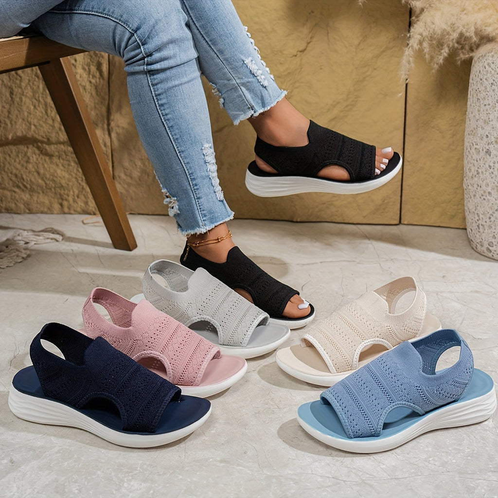 Emelia™ | Sandales d'été orthopédiques pour femmes avec orteils ouverts