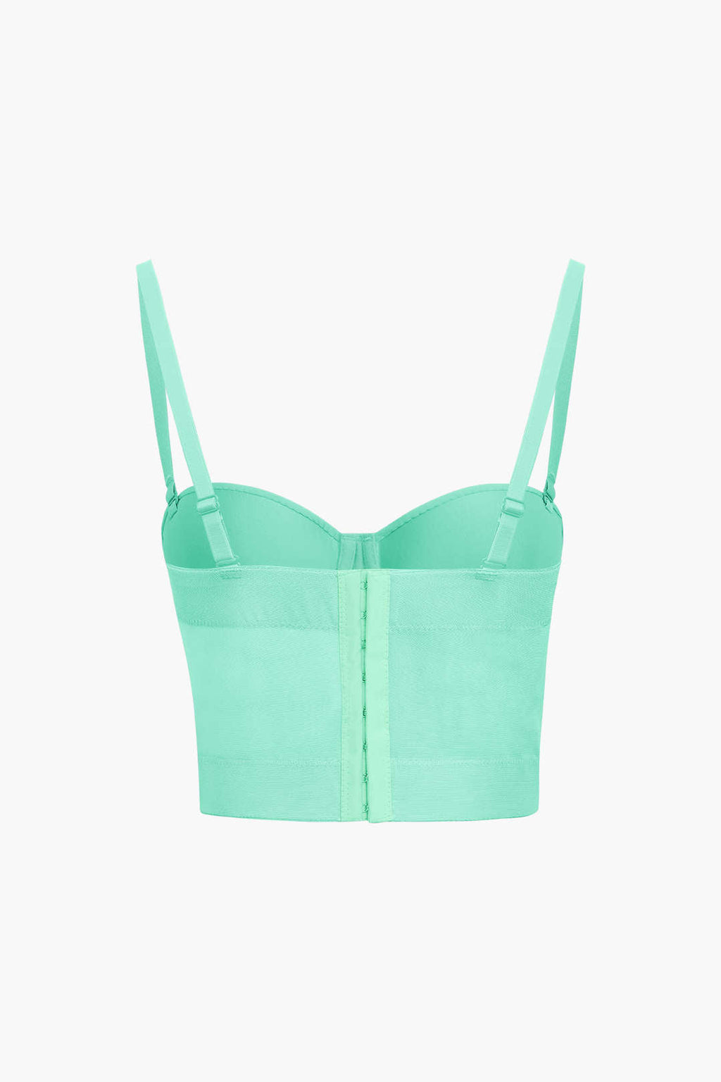Top bustier en maille avec armatures