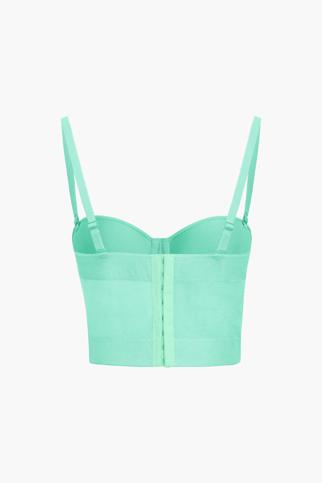 Top bustier en maille avec armatures