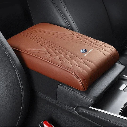 Coussin de soutien pour bras exclusif avec logo pour la couverture de l'accoudoir dans la voiture