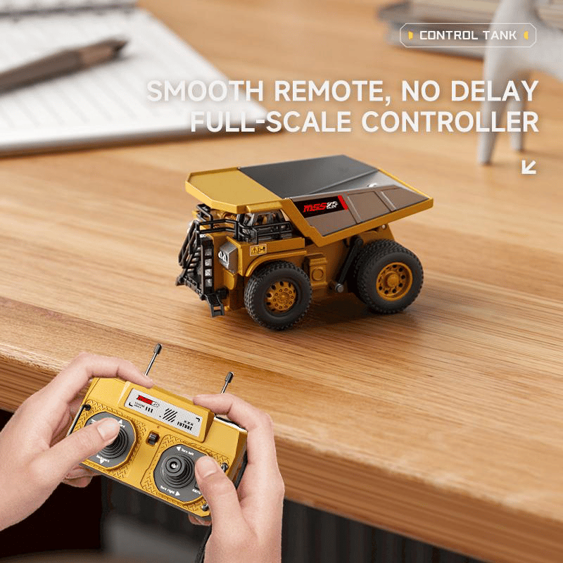 BuildMaster Mini RC Set | Véhicules de construction amusants pour des aventures de jeu sans fin