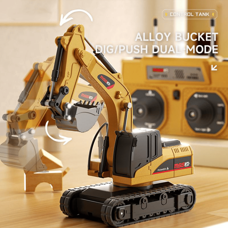 BuildMaster Mini RC Set | Véhicules de construction amusants pour des aventures de jeu sans fin
