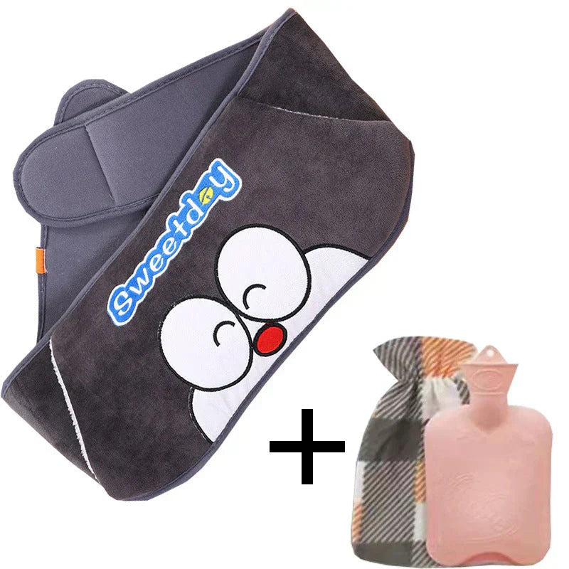 WarmCush – Bouillotte en Peluche Réutilisable avec Coussin de Hanche