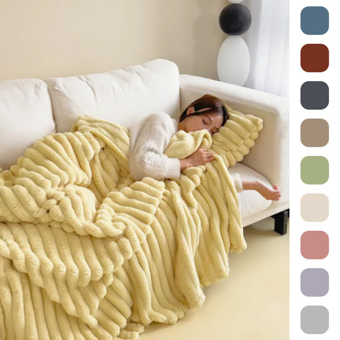 Couverture WarmHug - Confort Ultime pour les Soirées d'Hiver Froides