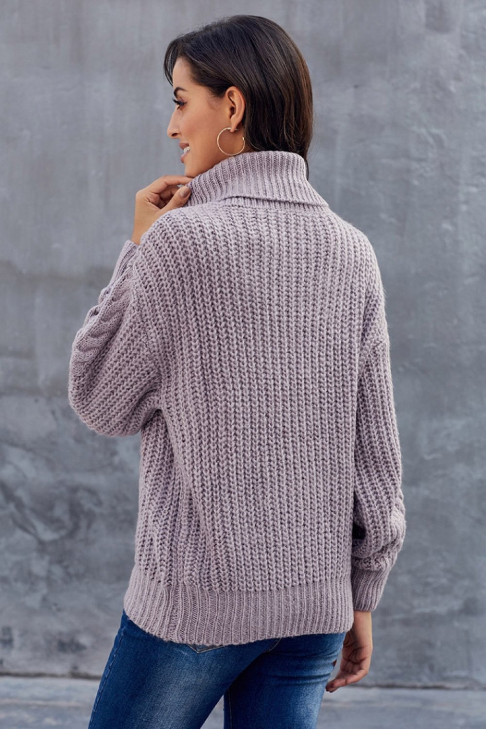 Juliette - Pull Oversize Maille Torsadée Tendance Femme