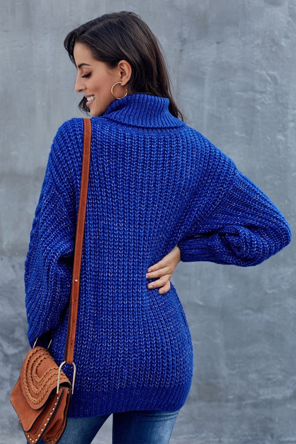 Juliette - Pull Oversize Maille Torsadée Tendance Femme