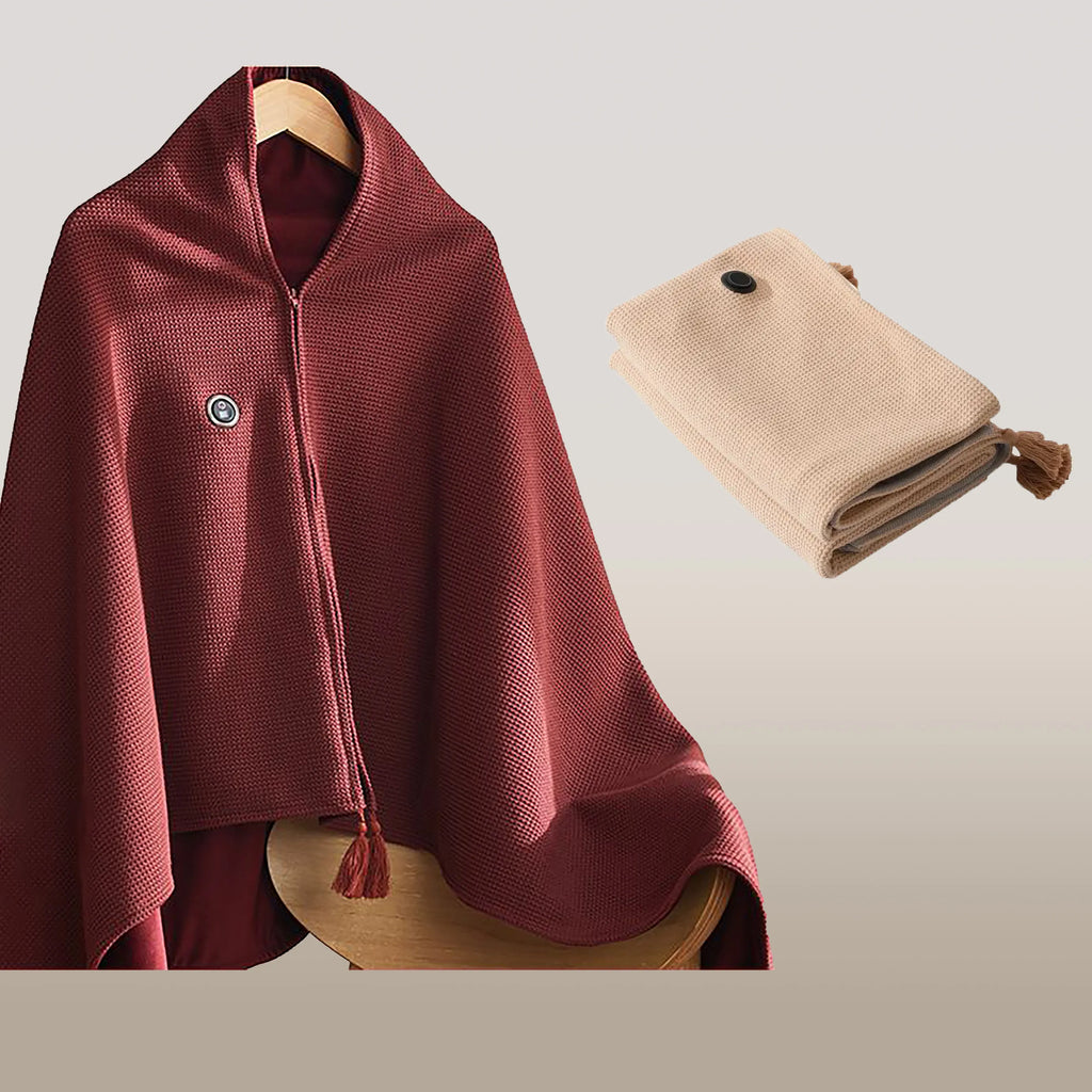 Couverture Chauffante Portable CozyHeat | Chaleur Instantanée Partout