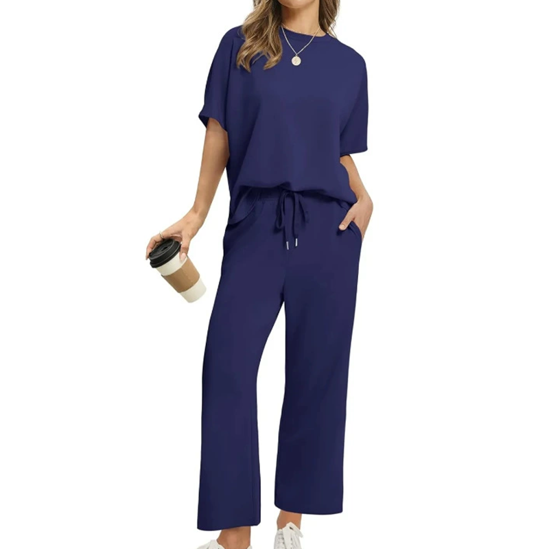 Eliza™ - Ensemble top et pantalon décontracté