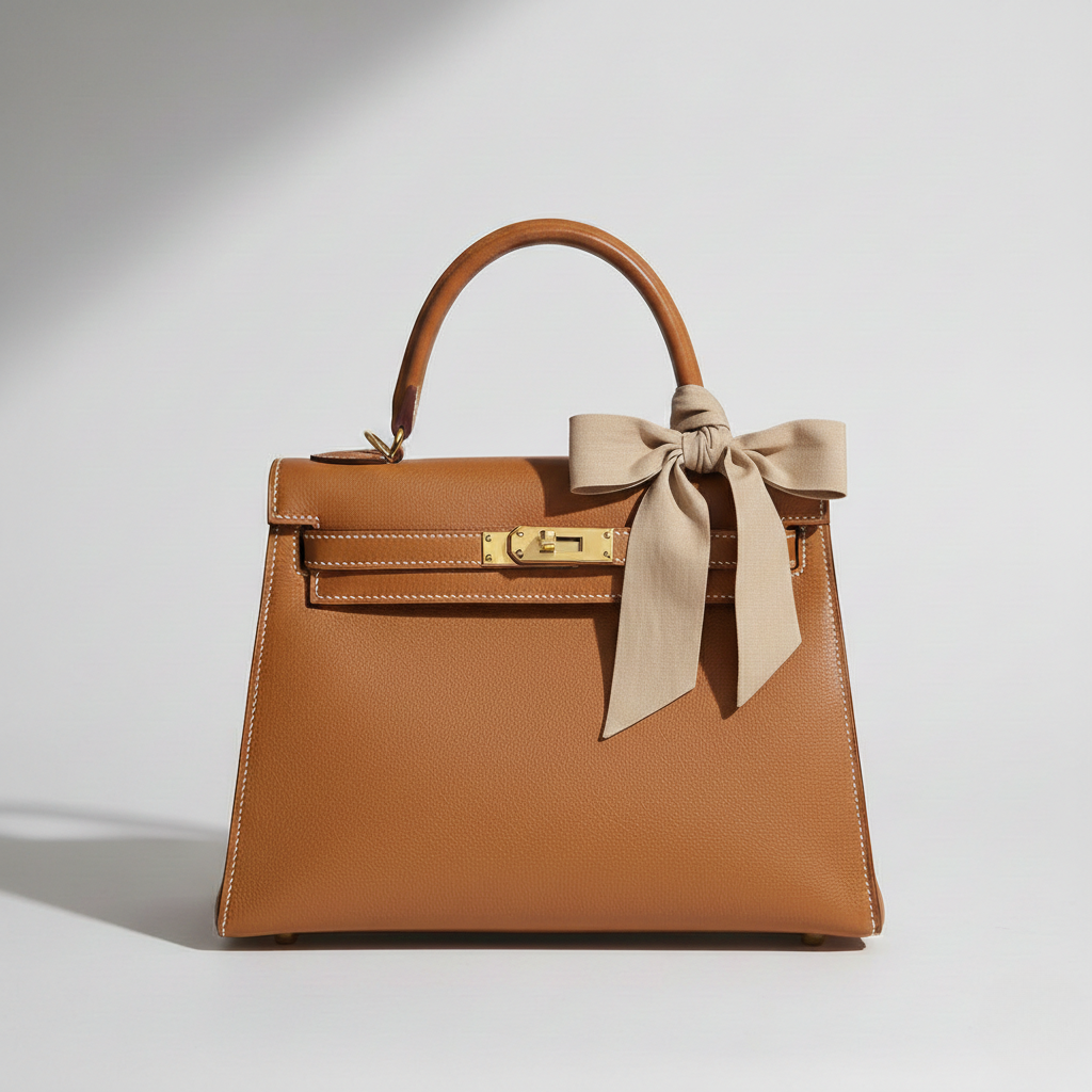 Sac à main en cuir avec poignée supérieure